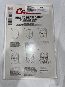Marvel Comics CABLE #150 ZDARSKY How To Draw Variant Cover