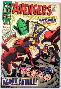 The Avengers #46WHIRLWIND APPEARANCE Silver Age MARVEL