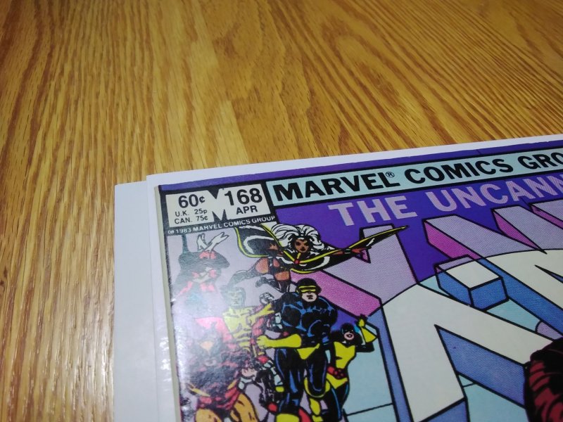 The Uncanny X-Men #168 (1983) 1st Madelyne Prior
