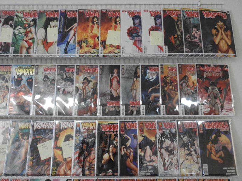 Huge Lot 130+ All Vampirella Comics!!! Avg VF/NM Condition!