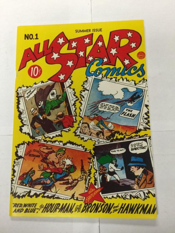  All Star Comics 1 Special Edition Reprints Flashback Comics 22 Near Mint Nm 9.4