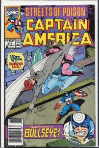 Captain America #373 (1990) Captain America [Key Issue]