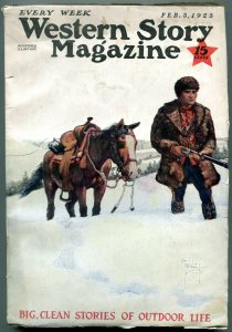 Western Story Magazine Pulp February 3 1923- Edward Leonard FN