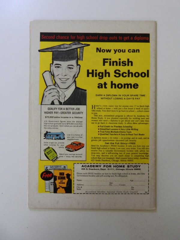 Nick Fury, Agent of SHIELD #13 (1969) FN/VF condition