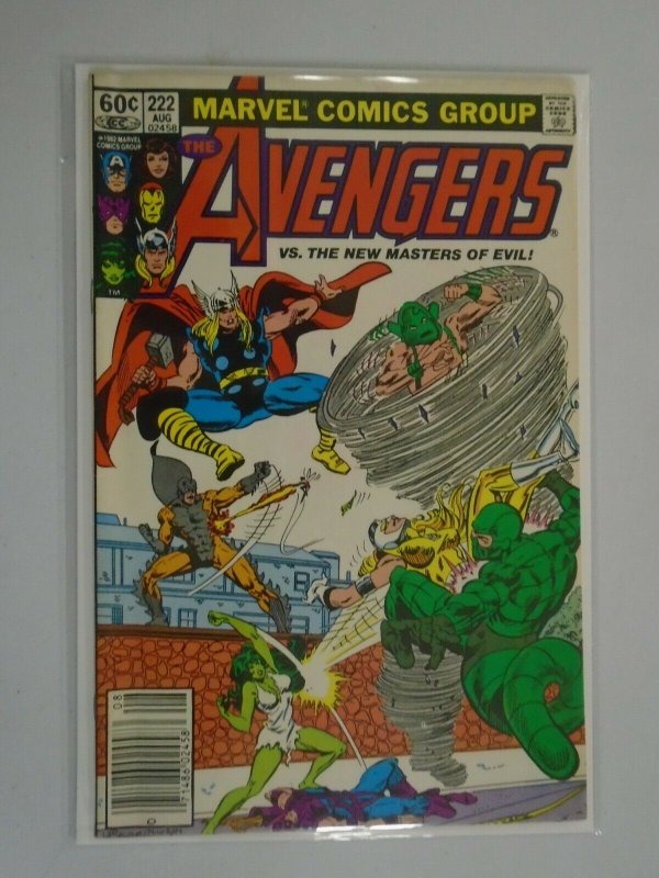 Avengers #222 Direct edition 6.0 FN (1982 1st Series)