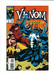 Venom The Madness #2 NM- 9.2 Marvel Comics 1993 vs. The Juggernaut