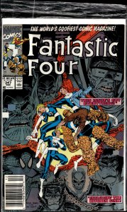 Fantastic Four #347 Newsstand Edition (1990) Fantastic Four
