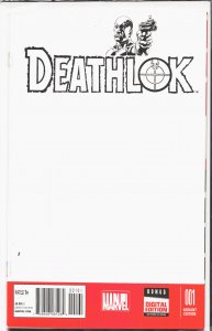 Deathlok #1 Blank Cover (2014) Deathlok