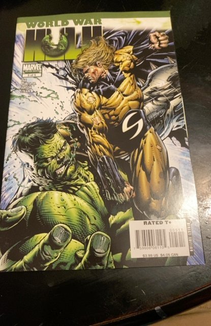 World War Hulk #5 (2008) Sentry vs hulk, first Skarr grade it