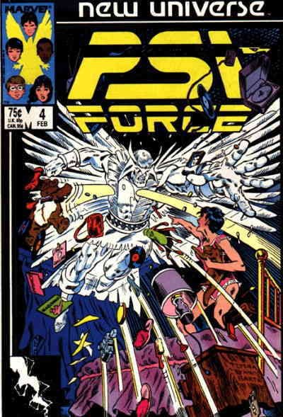 Psi-Force #4 FN ; Marvel | New Universe