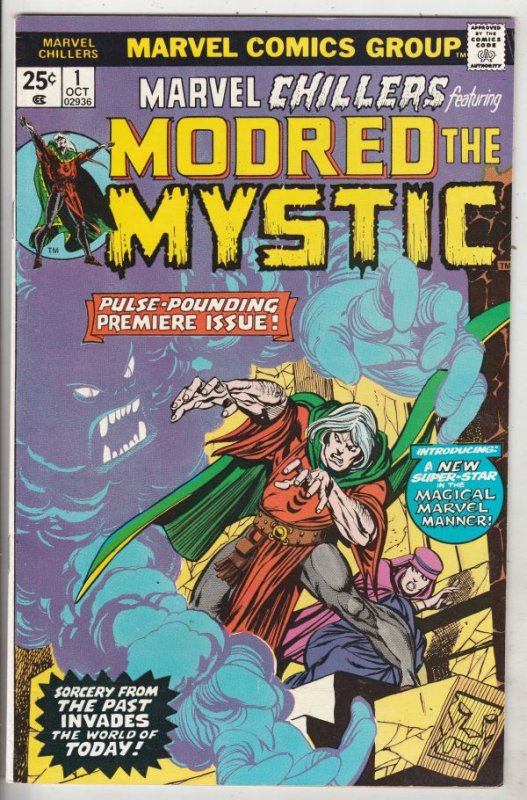 Marvel Chillers #1 (Oct-75) VF High-Grade Modred the Mystic