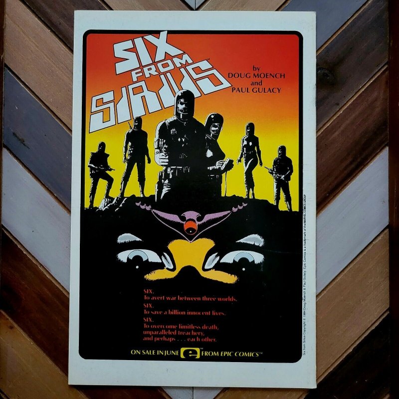 COYOTE #7 (Marvel/Epic 1983) High No One! & The Djinn (Steve Englehart)