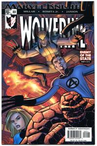 WOLVERINE #22, NM+, X-men, John Romita, Fantastic Four, 2003, more in store