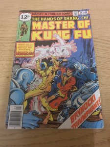 Master of Kung Fu #74 (1979) UK Price Variant