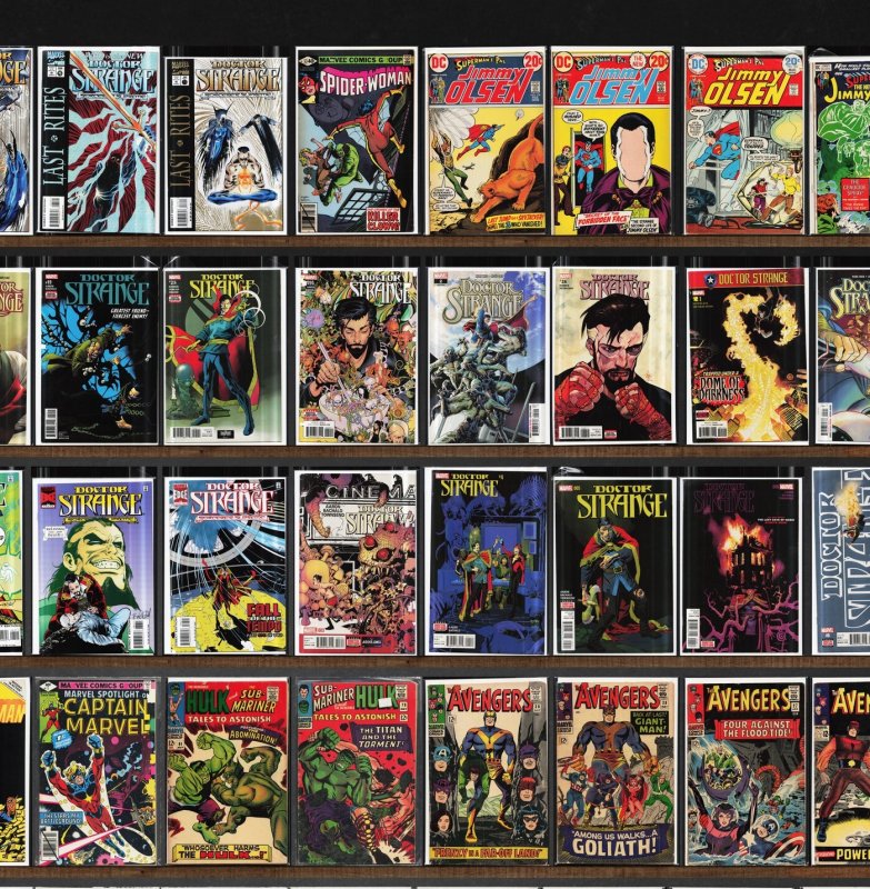 Huge Lot 140+ Comics with Excalibur, Doctor Strange, Far Sector & More!