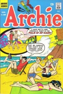 Archie #184 GD ; Archie | low grade comic August 1968 Bikini Cover Ice Cream