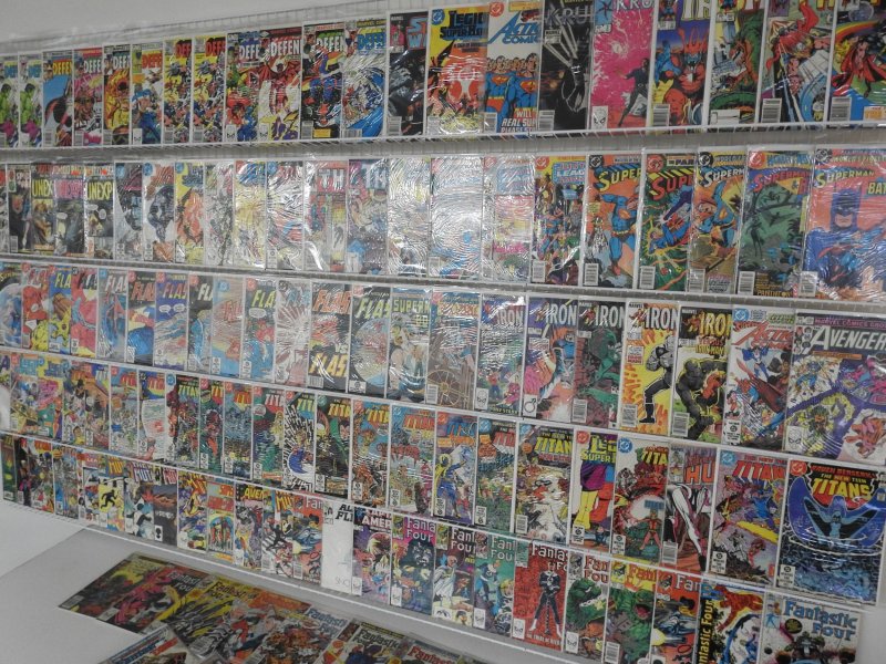 Huge Lot 120+ Comics W/ Flash, Fantastic Four, Thor, +More! Avg FN+ Condition!