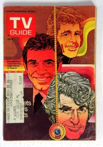 TV Guide 11/25/1972 Doug McClure VG