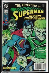 Adventures of Superman #473 (1990) Superman