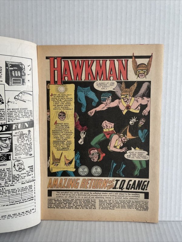 The Hawkman #7 