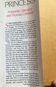 Mafia princess – growing up in Sam Giancanas family, 1984