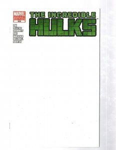 Incredible Hulk # 635 NM 1st P Blank Sketch Variant Cover Marvel Comic Book J460