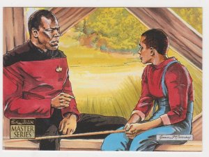 1993 Skybox Star Trek Master Series #80 Fishing Hole