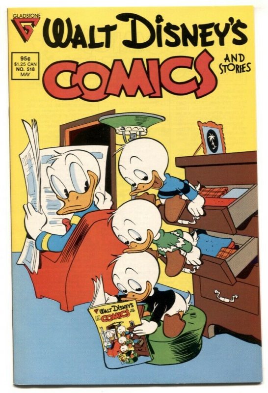 Walt Disney's Comics and Stories #518 1987- Infinity cover VF/NM