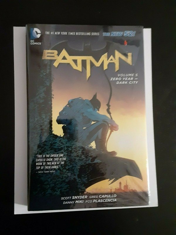 Batman  Volume 5  Zero Year: Dark City!  Written by Scott Snyder