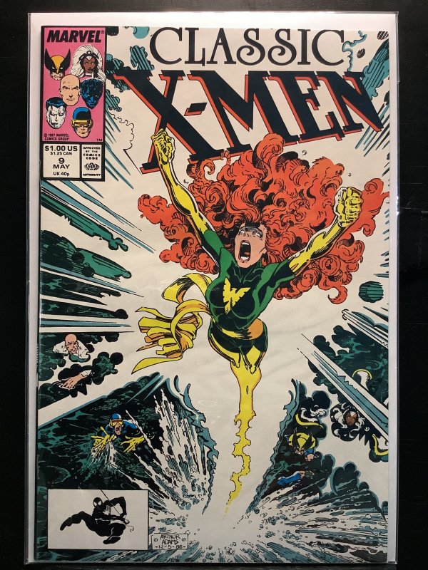 Classic X-Men #9 Direct Edition (1987)