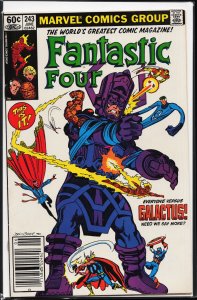Fantastic Four #243 (1982) Fantastic Four