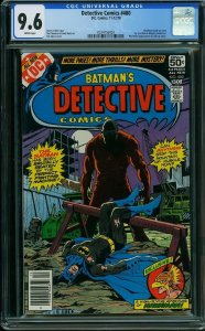 Detective Comics #480 (1978) CGC 9.6 NM+