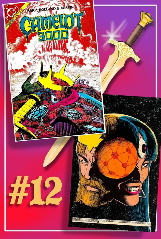 CAMELOT 3000 #1 - 12 (1983-85) 8.0 VF Complete Maxi-Series!  Brian Bolland!