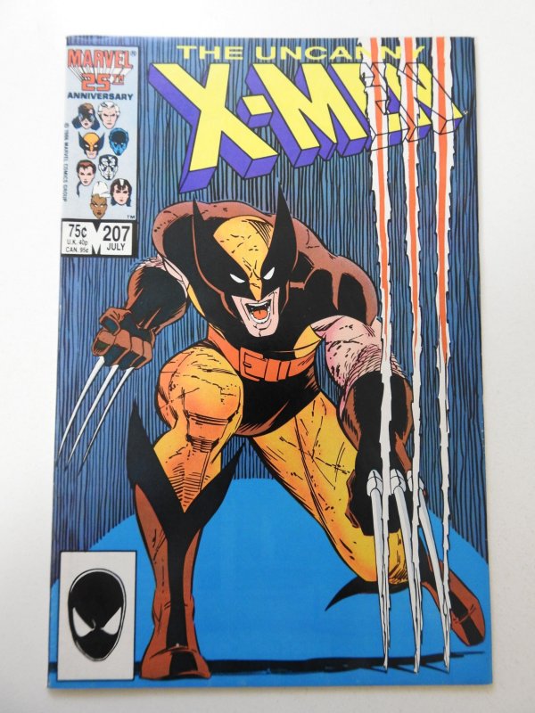 Uncanny X-Men #207 VF Condition!