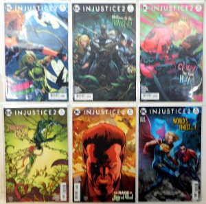 Injustice 2 Lot 6 #8, 9, 10, 11, 12, 13 2017 DC Batman Harley Quinn Comics