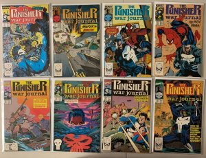 Punisher War Journal lot #3-37 Marvel 18 diff. (average 6.0 FN) (1989-'91)