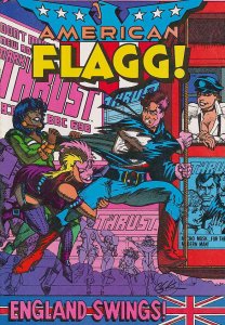 American Flagg #23 VF ; First | Alan Moore