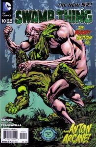 Swamp Thing COMIC # 10 (August 2012, DC) SCOTT SNYDER RETURN OF ANTON ARCANE 