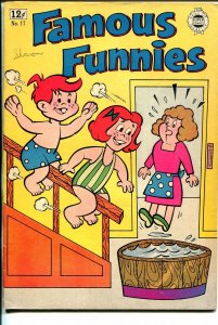 Famous Funnies #17 1964-Super-Double Trouble Kids-Li'l Mush-elusive issue-VG