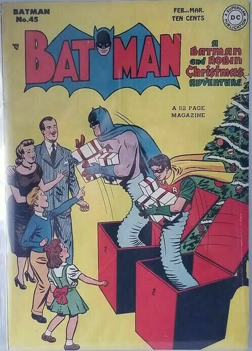 Batman #45~1948 DC~PGX 7.0 (FN/VF)~The Lady Rouges/A Parole for Christmas