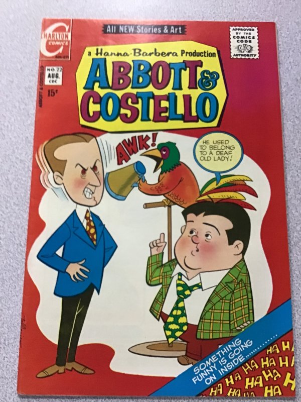 Abbott & Costello #22 (1971) Beautiful Book!  Comic Books - Bronze Age,  Charlton, Humor/Satire / HipComic