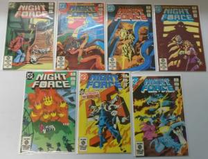 Night Force (1st Series), Set:#1-14, 8.0/VF (1982)