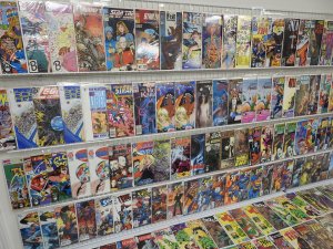 Huge Lot 140+ Comics W/ Superman, Trinity, Moon Knight, +More! Avg VF- Cond!