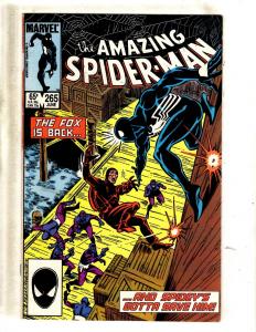 Amazing Spider-Man # 265 VF Marvel Comic Book Goblin Vulture Silver Sable JL10