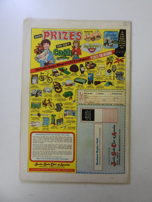 Captain Marvel #34 (1974) FR/GD condition MVS missing