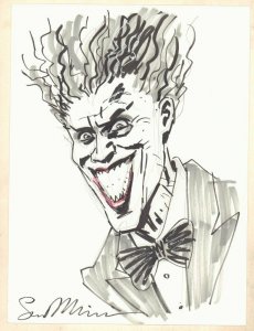 The Joker Commission - Signed art by Sean Phillips