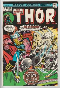Thor, the Mighty #241 (Nov-75) FN/VF High-Grade Thor