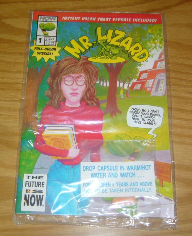 Mr. Lizard Annual #1 VF/NM complete in polybag with water-expandable capsule