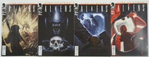 Aliens: Fire and Stone #1-4 VF complete series - dark horse comics 2 3 set