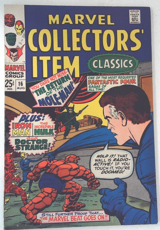 Marvel Collectors' Item Classics   #16, Fine+ (Actual scan)